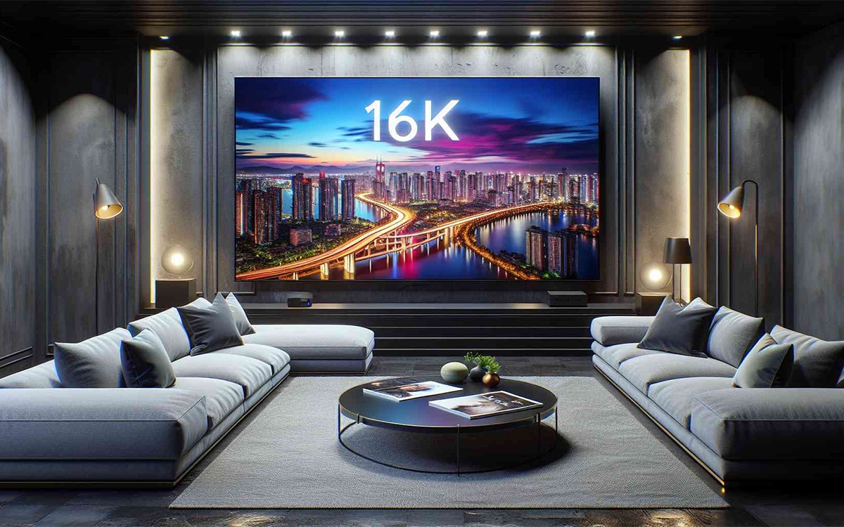 Home Cinema Screens, Large Format Home Cinema Displays at 16K Resolution