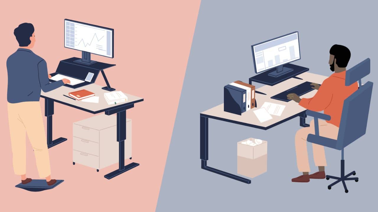 Standing vs Sitting Desks
