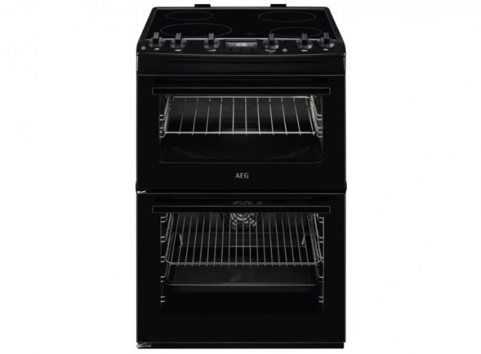 AEG CCX6540ACB Electric Cooker with Double Oven