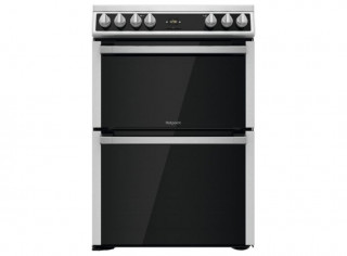 Hotpoint HDT67V9H2CX/UK 60cm Double Electric Cooker