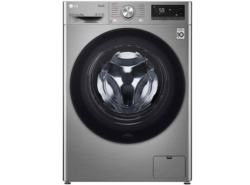 LG F4V509SSE 9kg 1400rpm Washing Machine with Turbowash 360