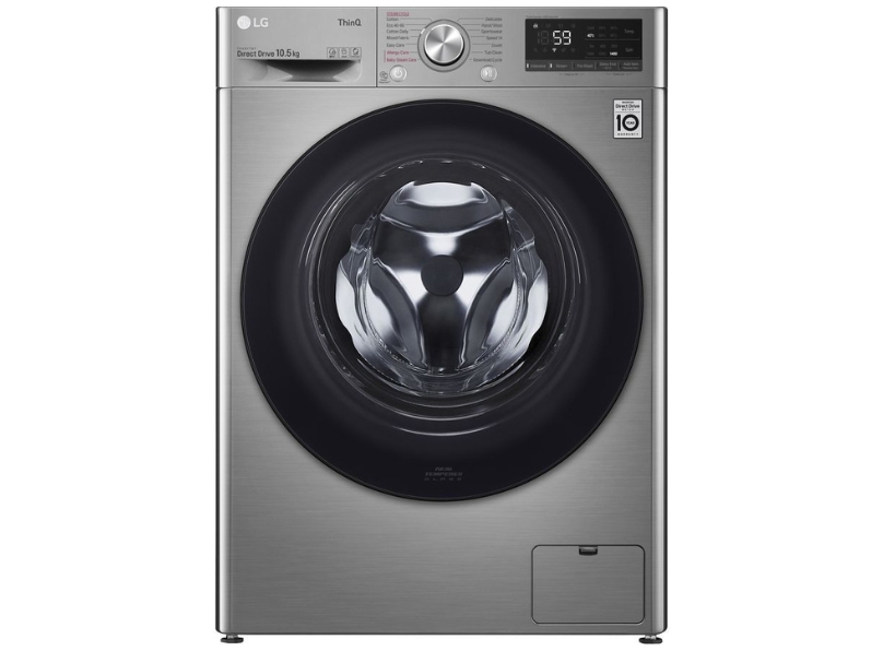 LG F4V510SSE 10.5kg 1400rpm Washing Machine with Turbowash 360