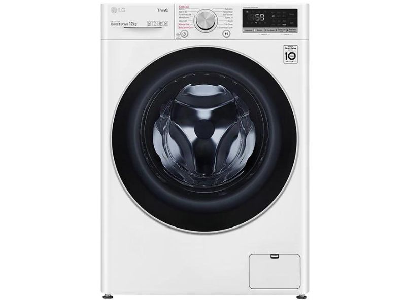 LG F4V712WTSE 12kg 1400rpm Washing Machine with Turbowash 360