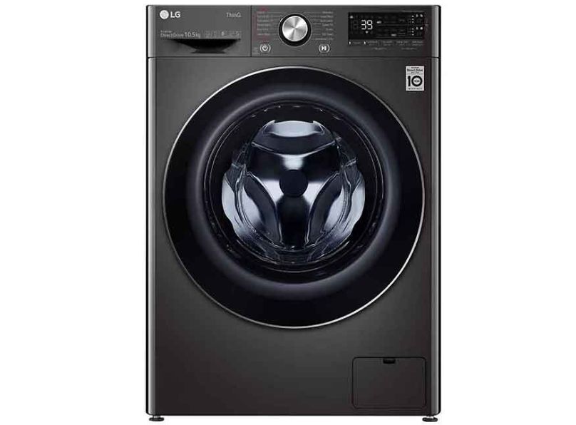 LG F6V1009BTSE 9kg 1600rpm Washing Machine with Turbowash 360