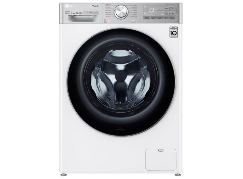 LG F6V1110WTSA 10.5kg 1600rpm Washing Machine with Turbowash 360
