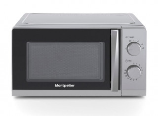 Montpellier MMW20SIL 20 Litre Compact Microwave Oven