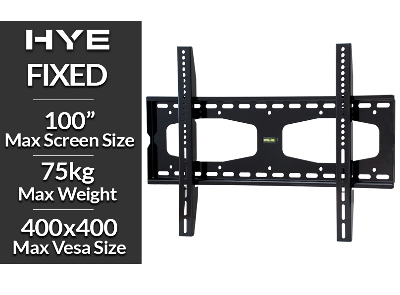 1000048484 HYE Fixed Wall Bracket VESA 400 x 400 up to 100