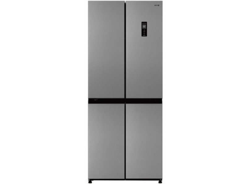 1000048472 HYE 418L American Fridge Freezer - Total No Frost - Silver - RF01AMCD430S03