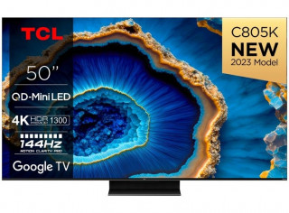 TCL 50C805K 50" C805K 4K QLED Mini LED Smart TV